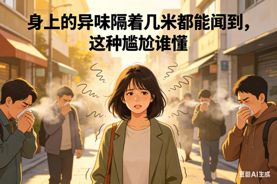 身上的异味隔着几米都能闻到，这种尴尬谁懂