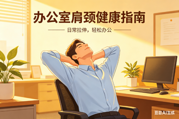 办公室人群肩颈痛频发？找准原因，手把手教你舒缓脖子酸痛
